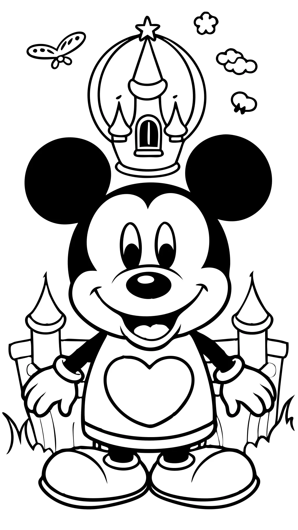 disney printing coloring pages